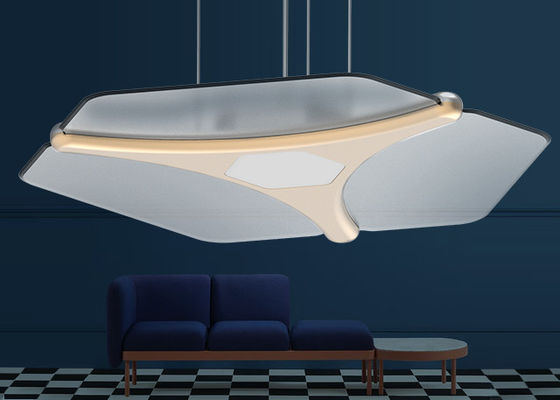 PMMA Material 59W Wireless Living Room Ceiling Light 6000LM Adjustable With Remote Control